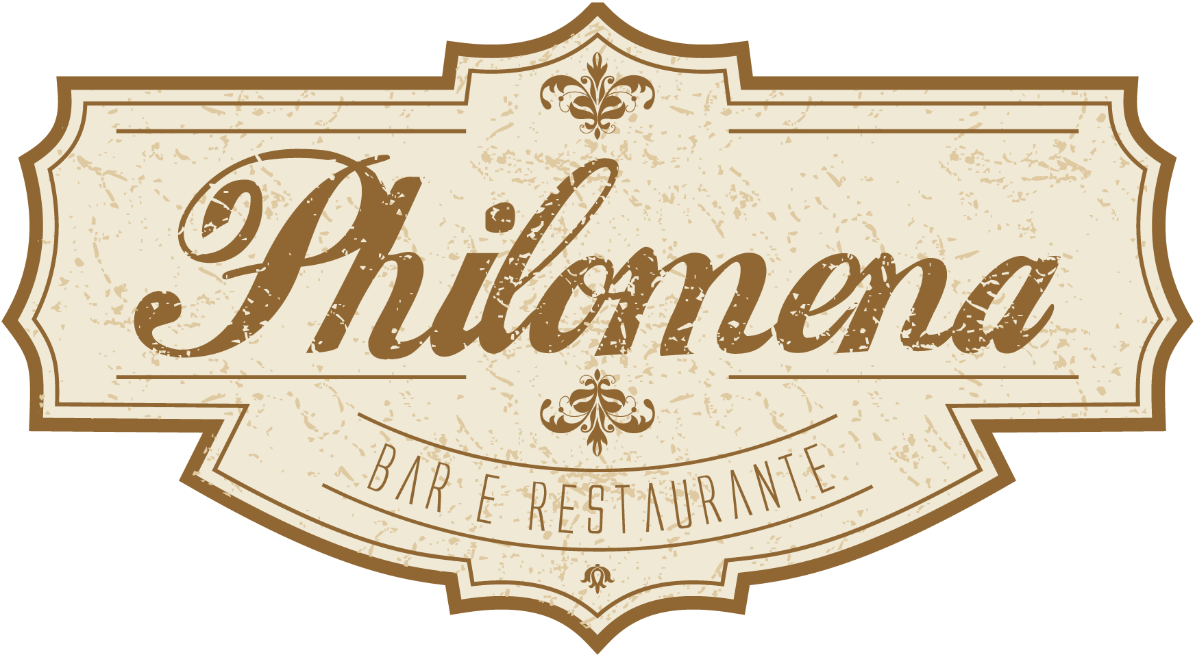 Philomena-Bar-e-Restaurante-Logo-Vector