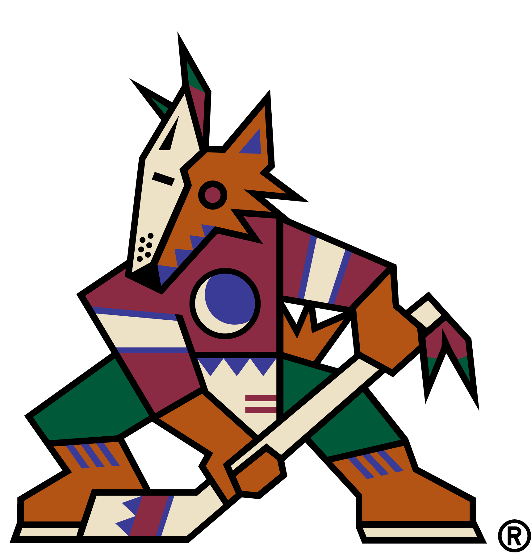 Phoenix-Coyotes-robot-Logo-Vector