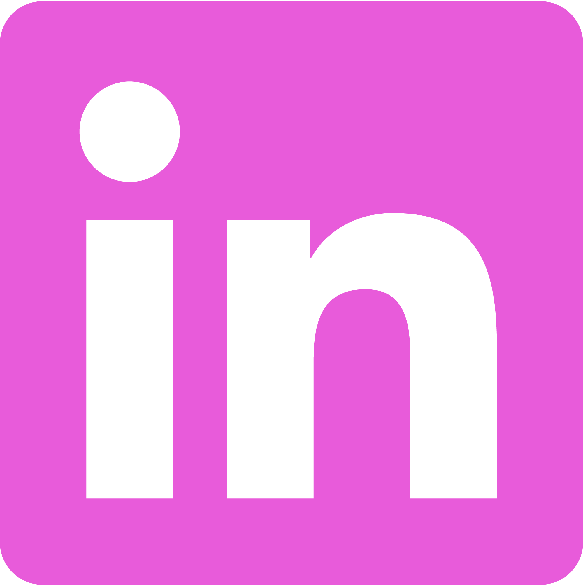 Pink-Linkedin-Icon-Vector
