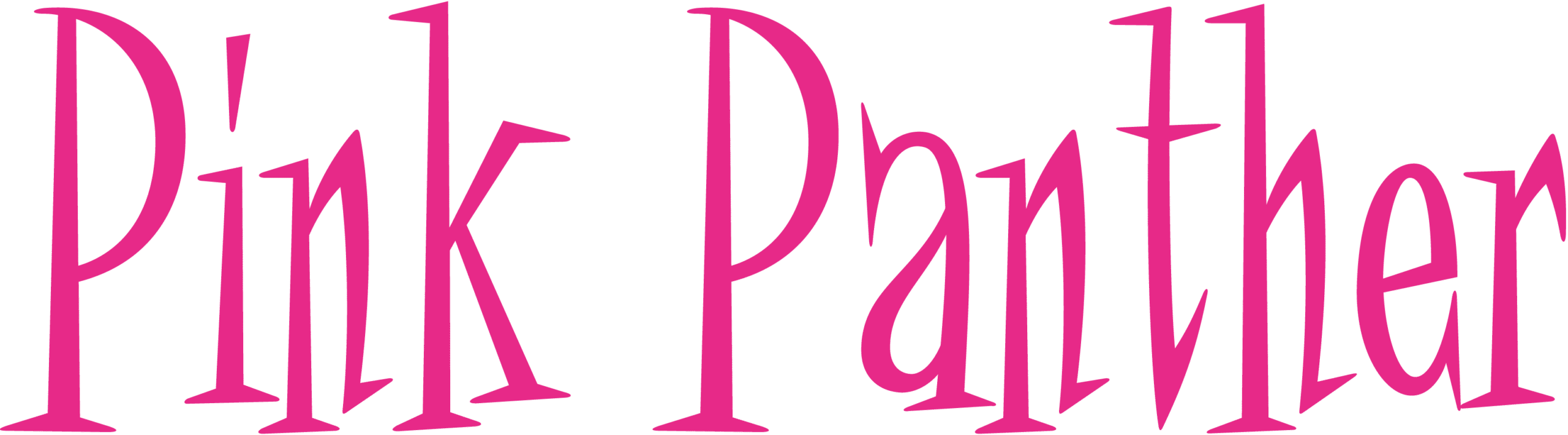 Pink-Panther-Wordmark-Logo-Vector