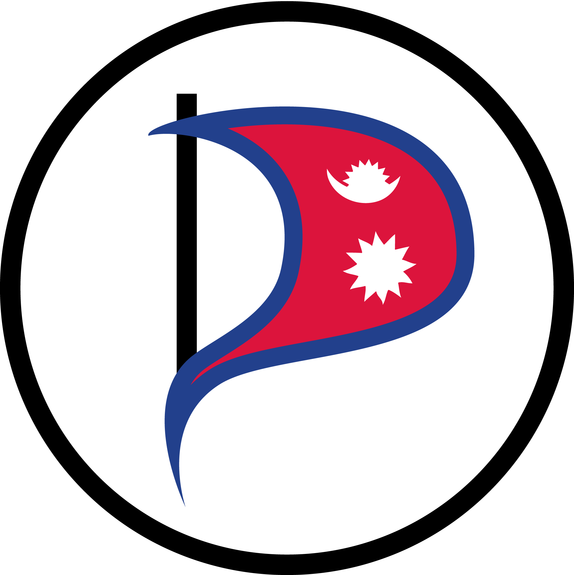 Pirate-Party-Nepal-Logo-Vector