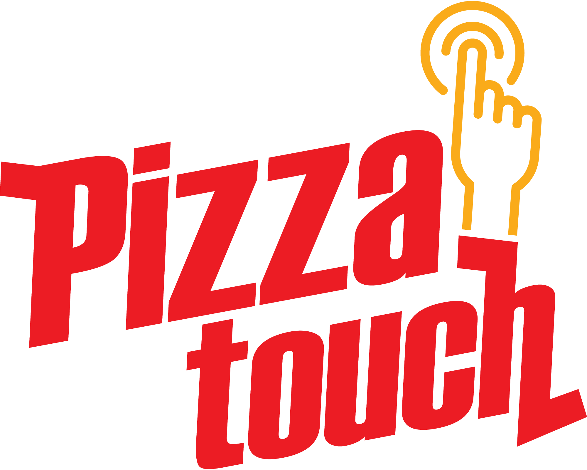 Pizza-Touch-Logo-Vector