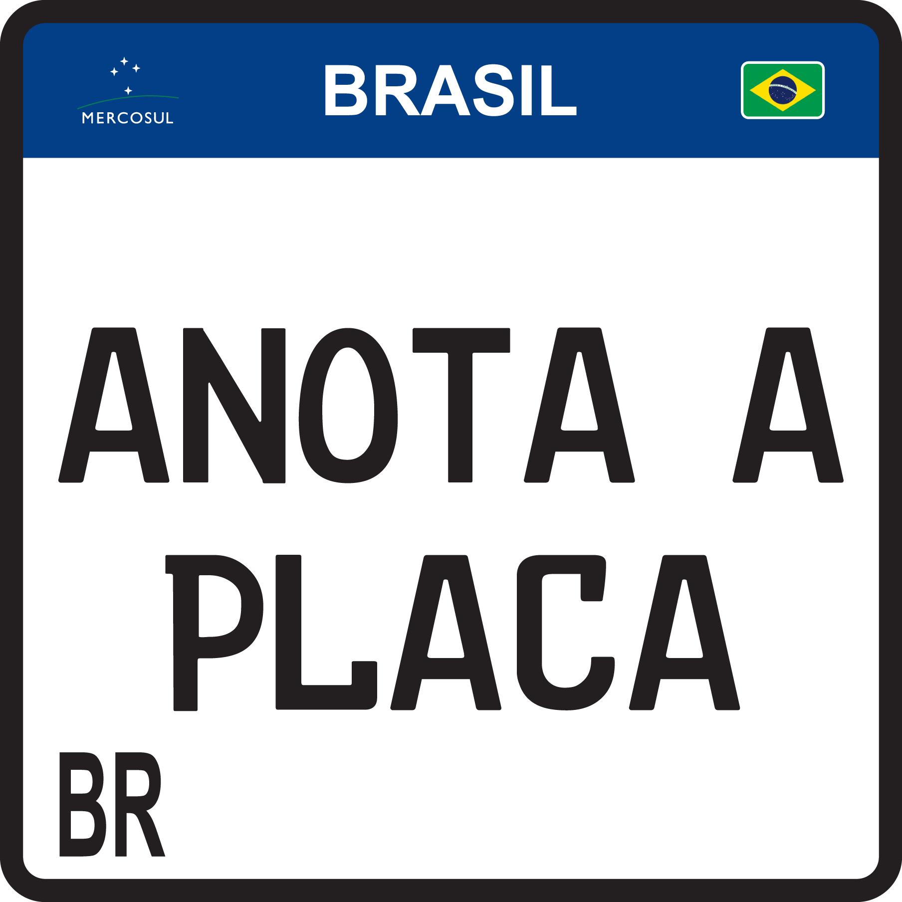 Placa-Mercosul-Logo-Vector