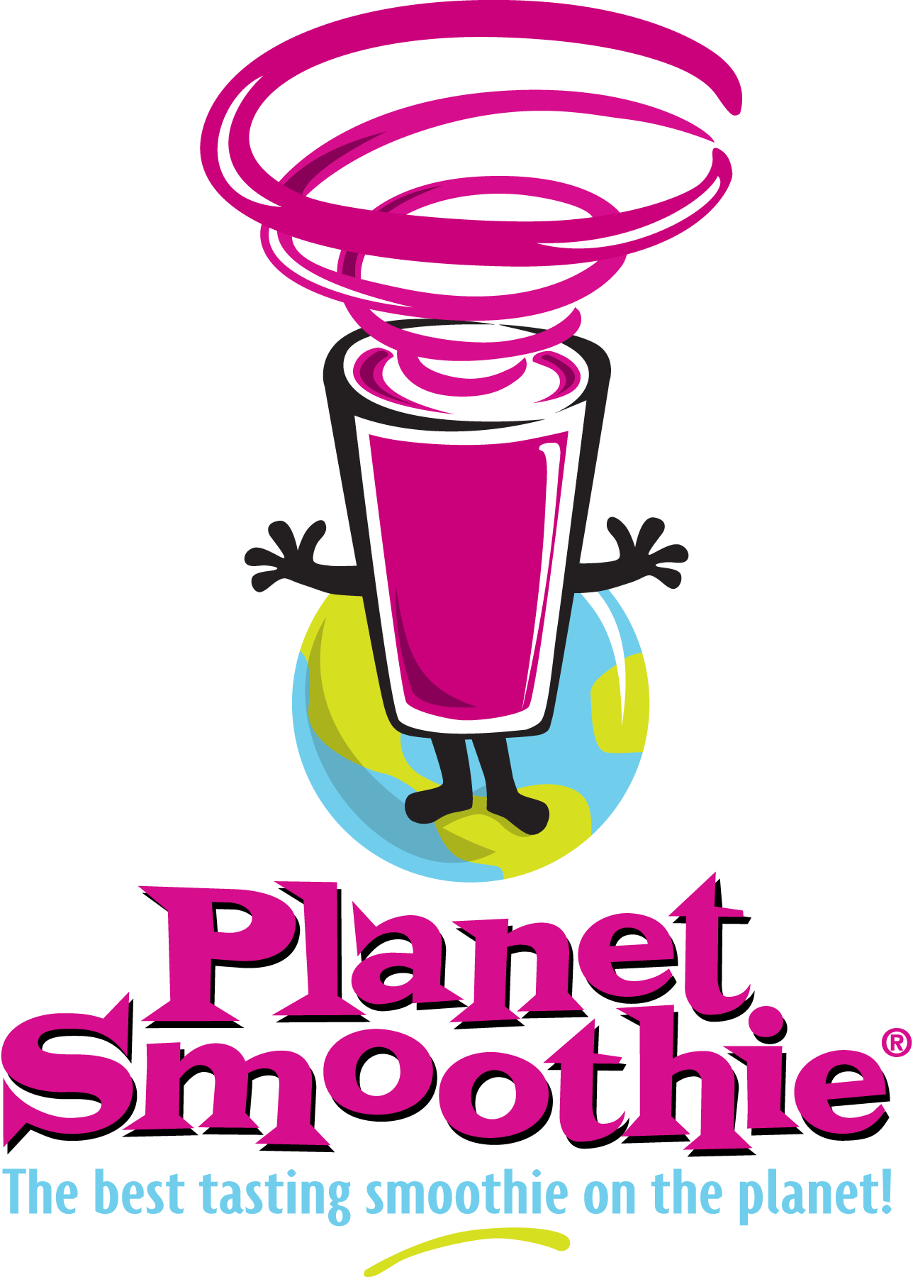Planet-Smoothie-Logo-Vector
