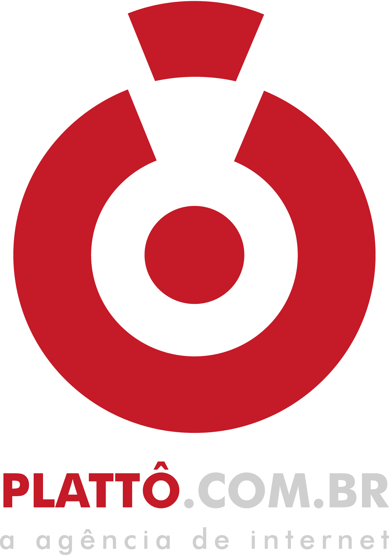 Plattô.com.br—the-O-symbol—slogan-Logo-Vector