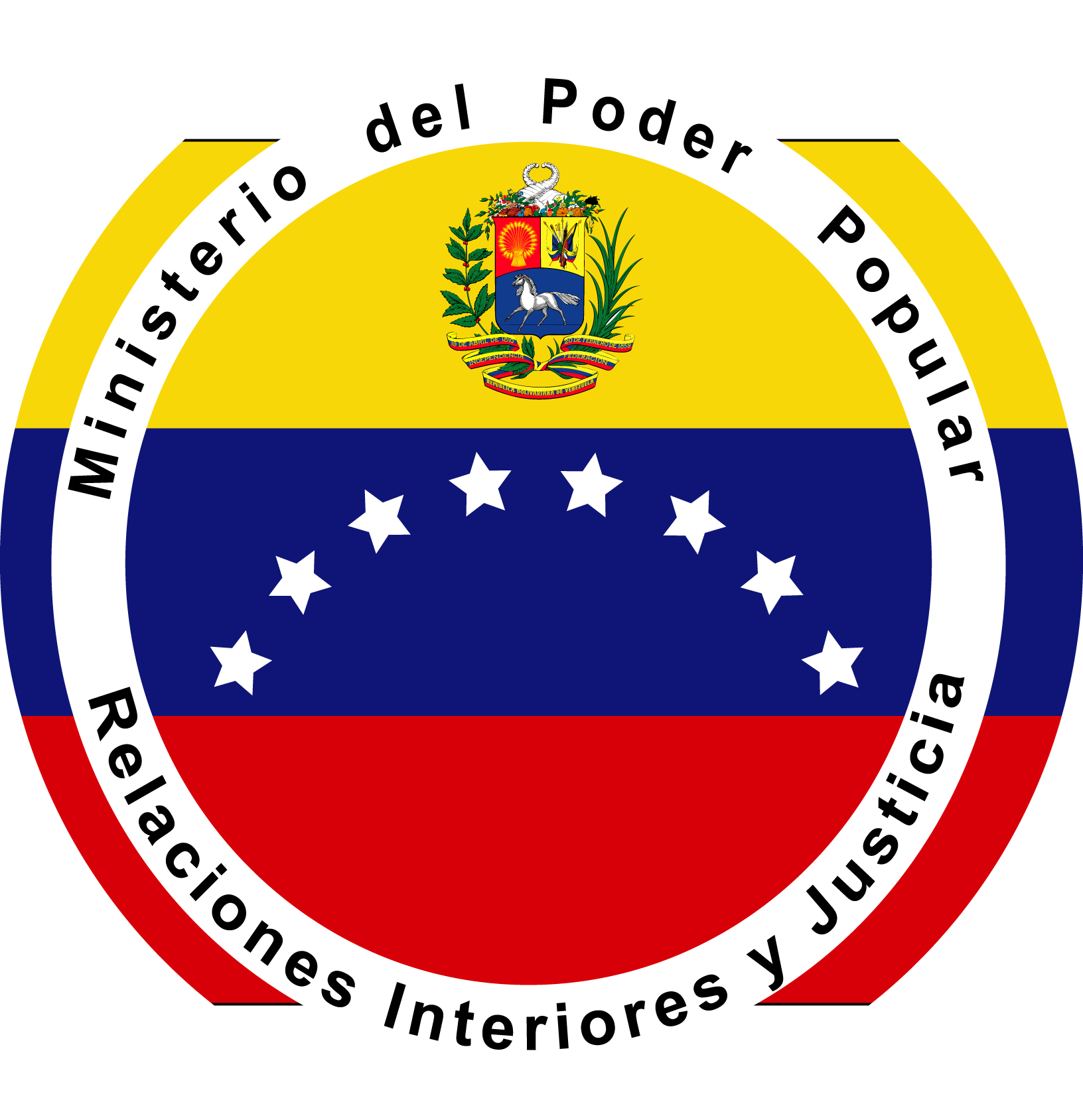 Poder-Popular-De-Interior-Y-Justicia-Venezuela-Logo-Vector