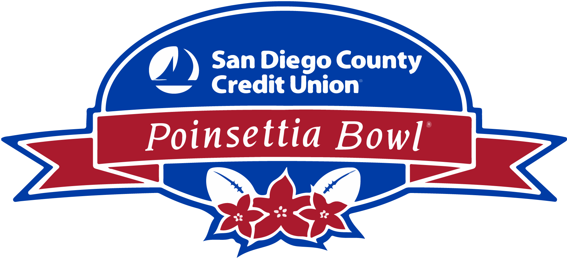 Poinsettia-Bowl-Logo-Vector