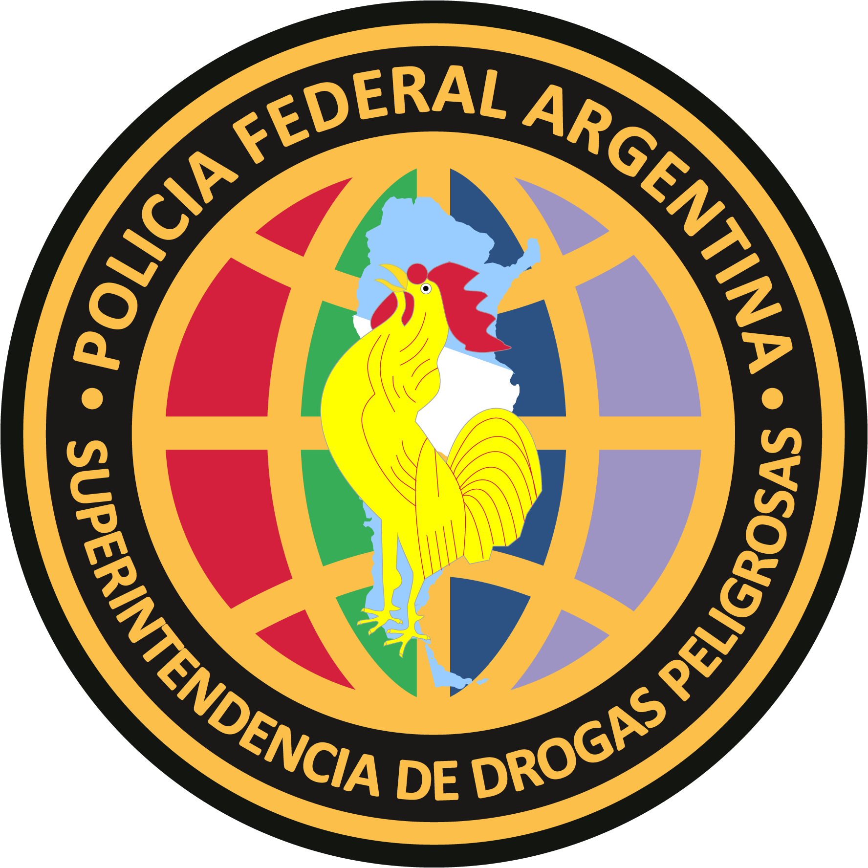 Policia-Federal-Argentina-Superintendencia-Logo-Vector