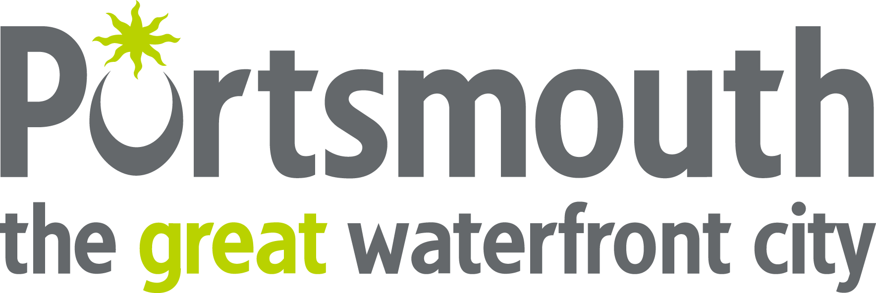 Portsmouth-the-great-waterfront-city-Logo-Vector