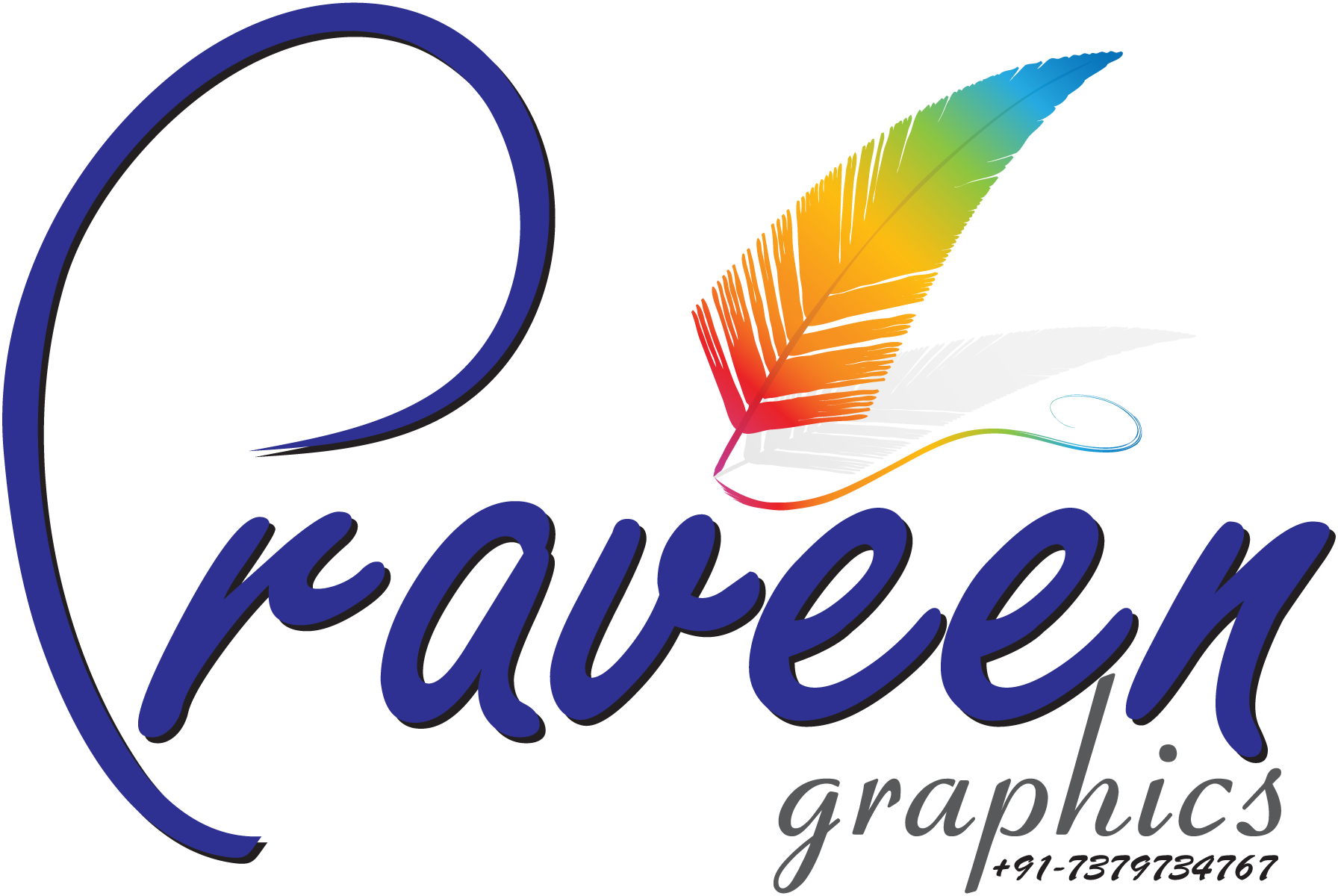 Praveen-Graphics-Logo-Vector