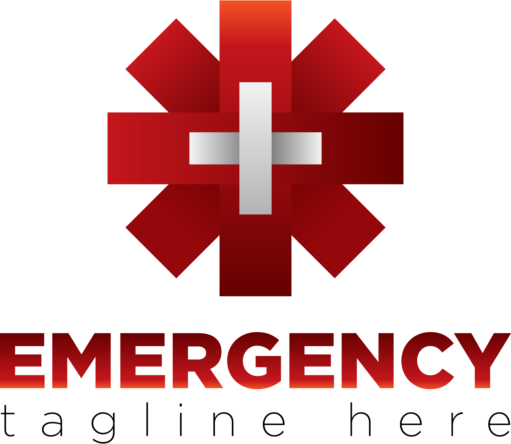 Red-asterisk-with-a-cross-Logo-Vector