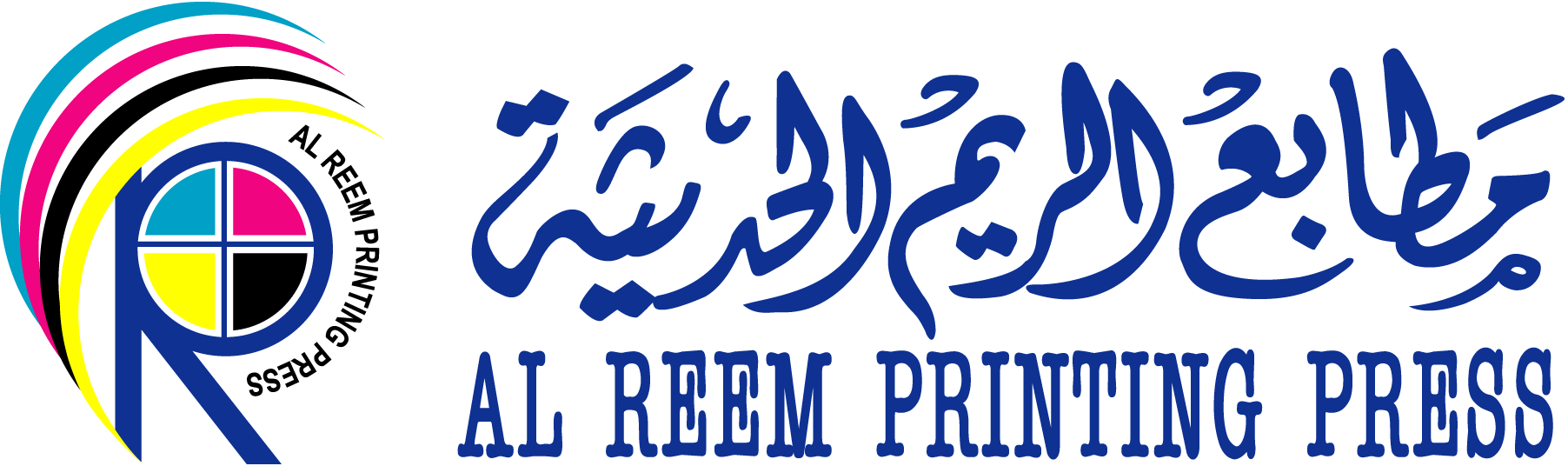 Reem-Printing-Press-Logo-Vector