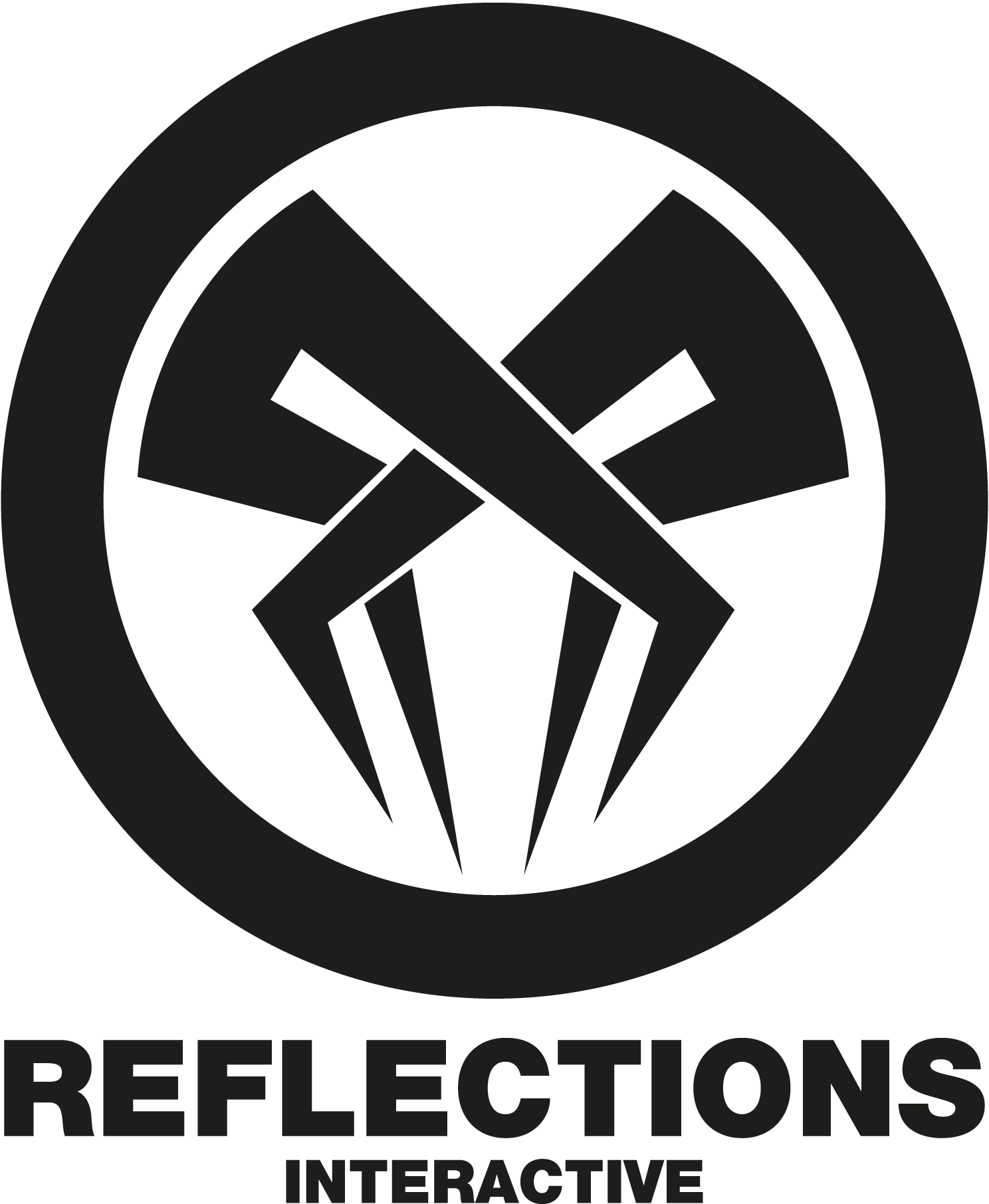 Reflections-Interactive-Logo-Vector