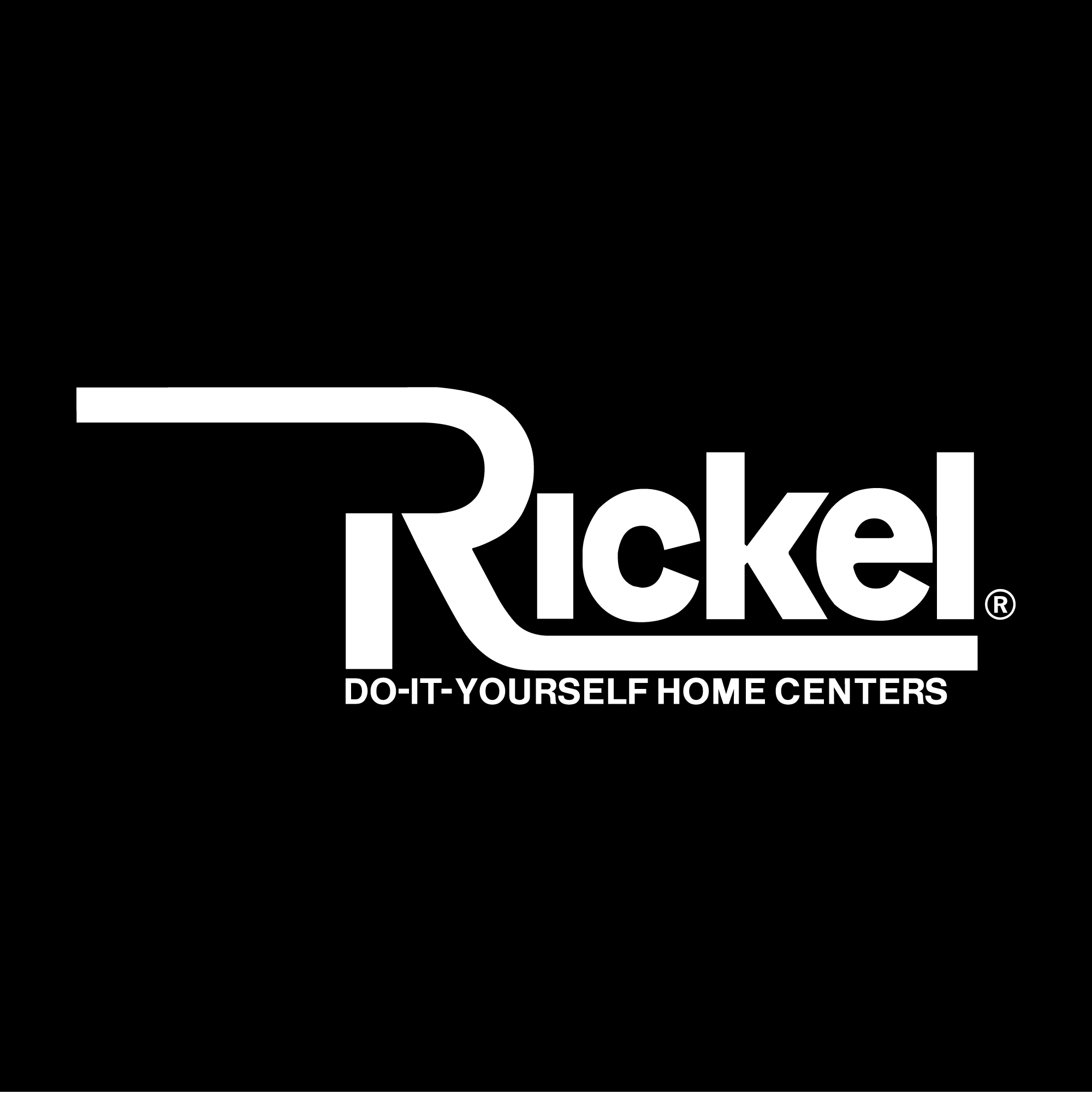 Rickel-white-Logo-Vector