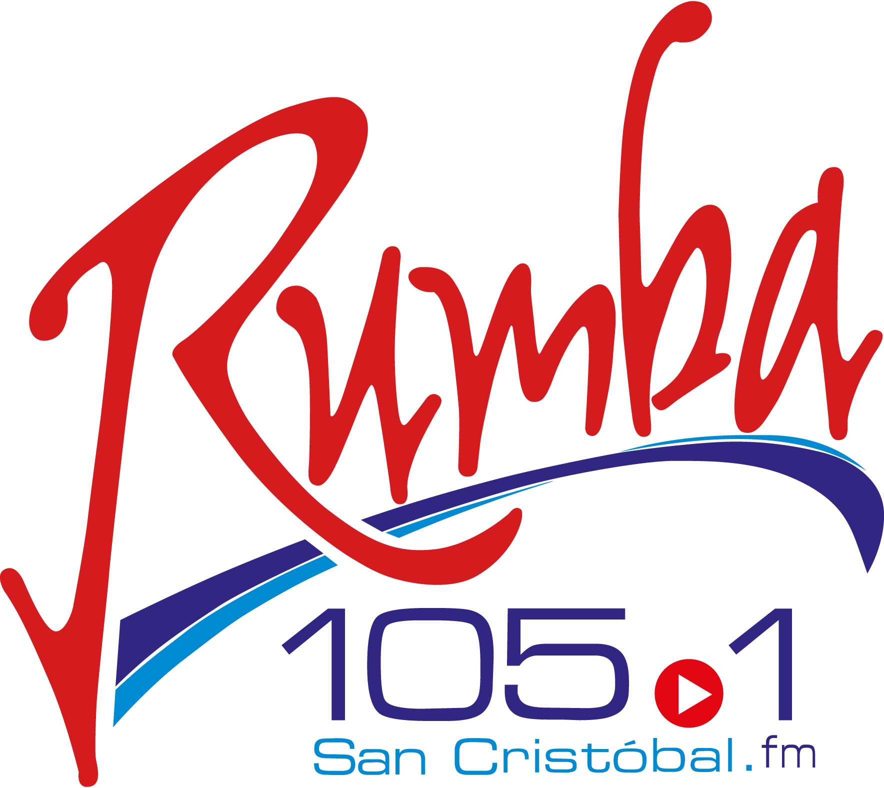 Rumba-105-Fm-San-Cristobal-Logo-Vector