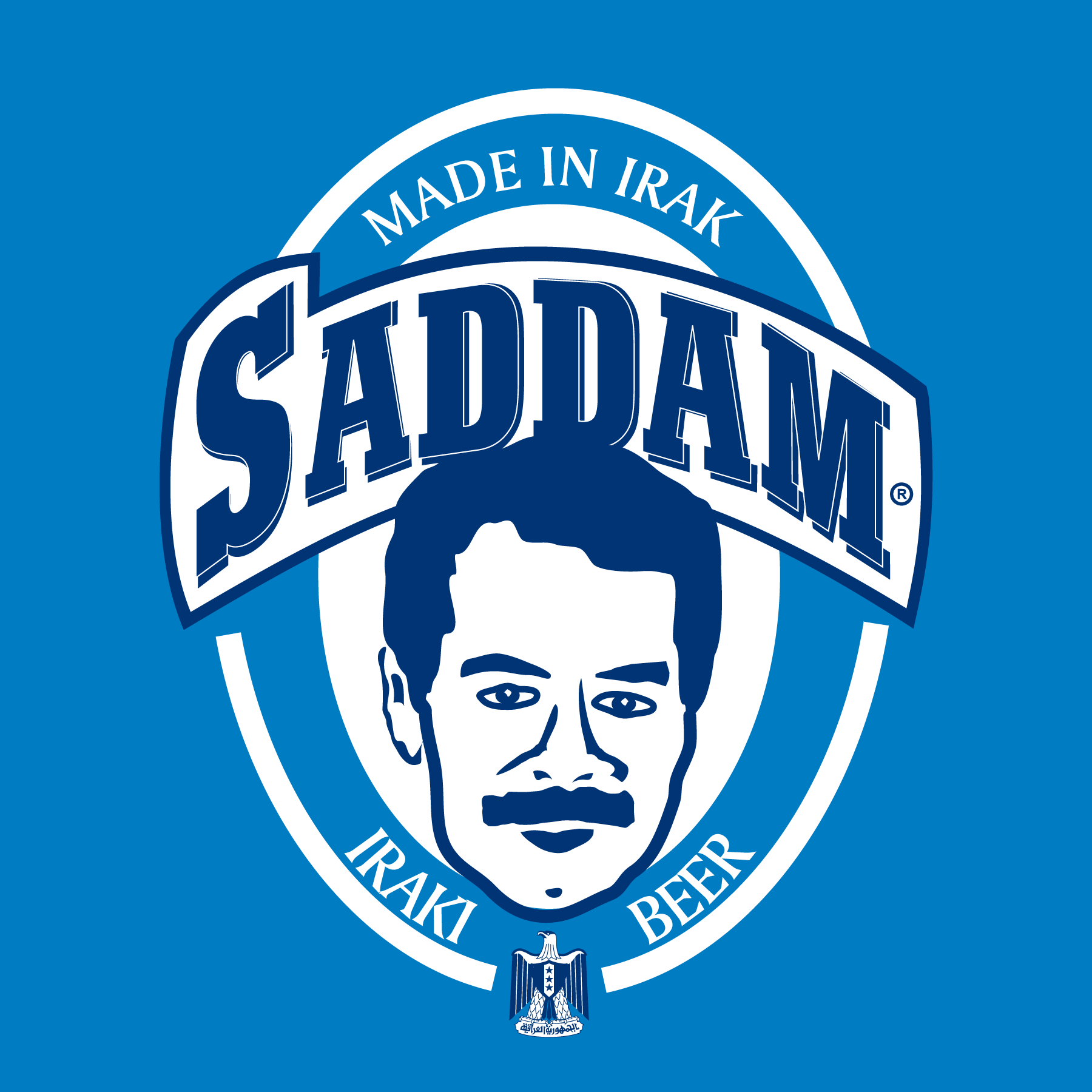 Saddam-Beer-Logo-Vector