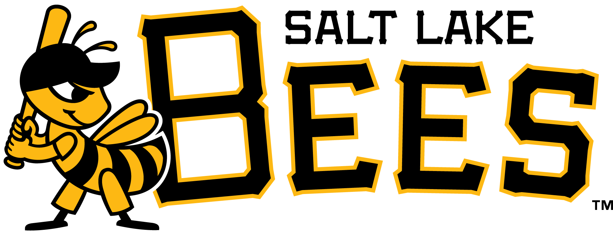 Salt-Lake-Bees-Logo-Vector