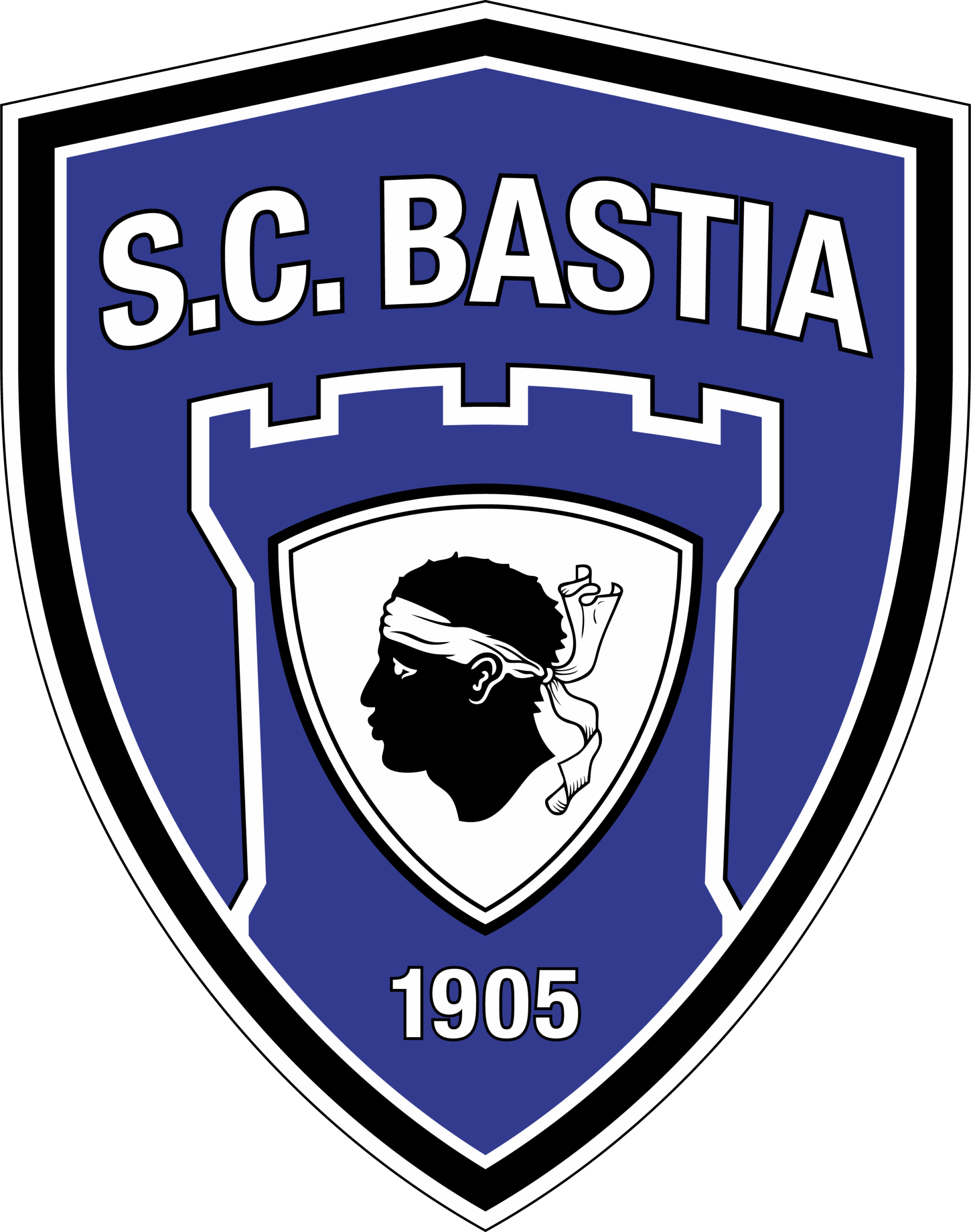 Sc-Bastia-(1905)-Logo-Vector