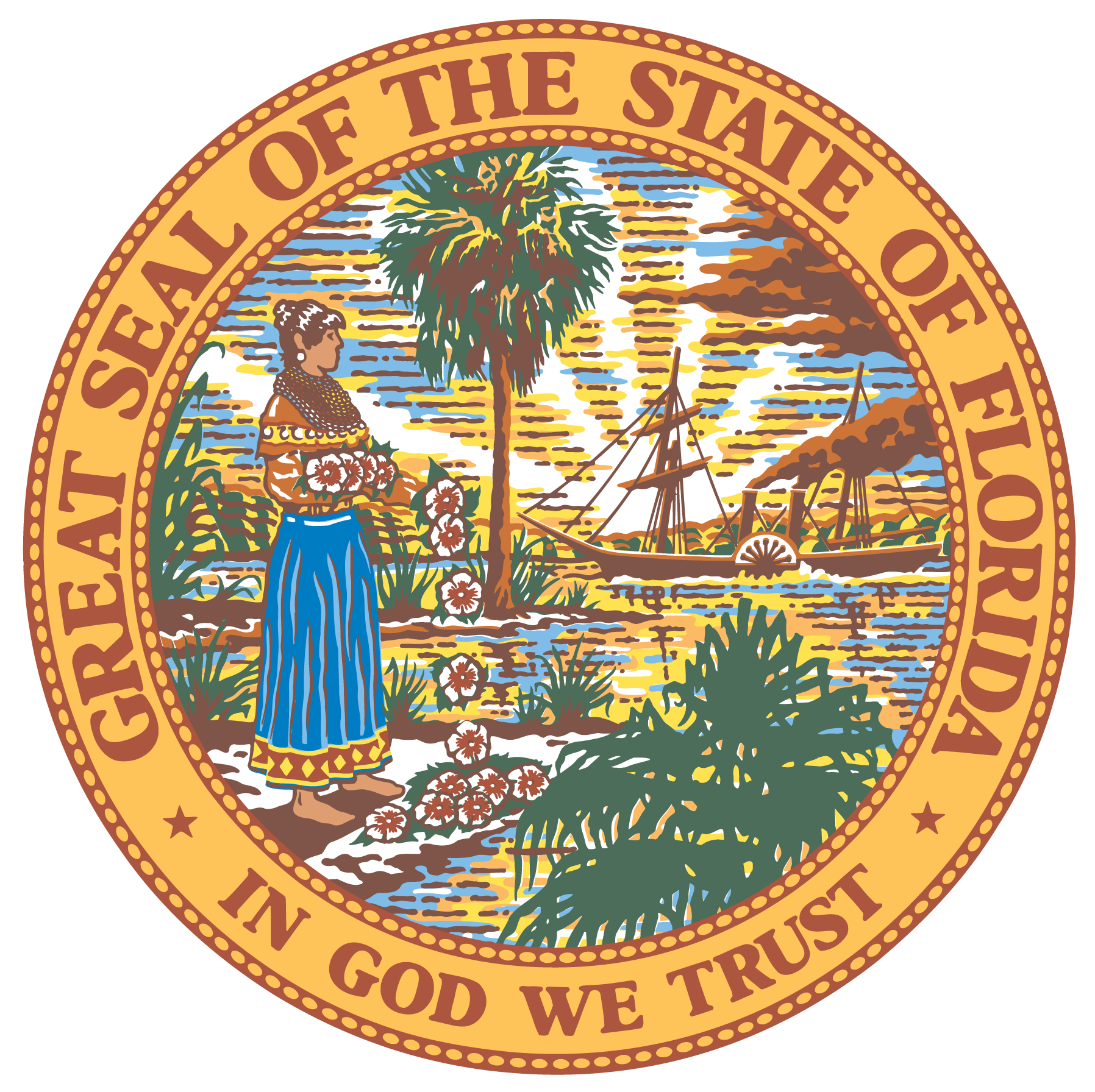 Seal-Of-Florida-seal-Logo-Vector