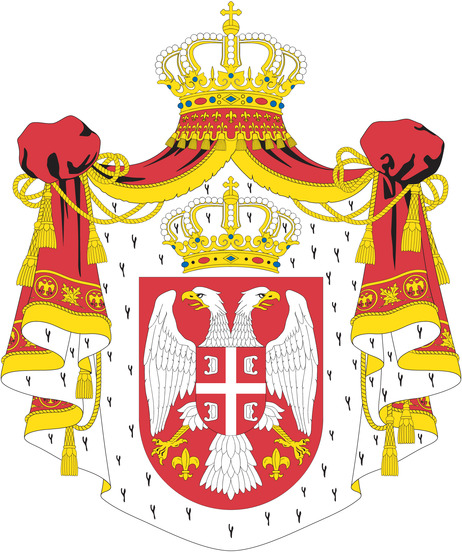 Serbian-Crest-Logo-Vector