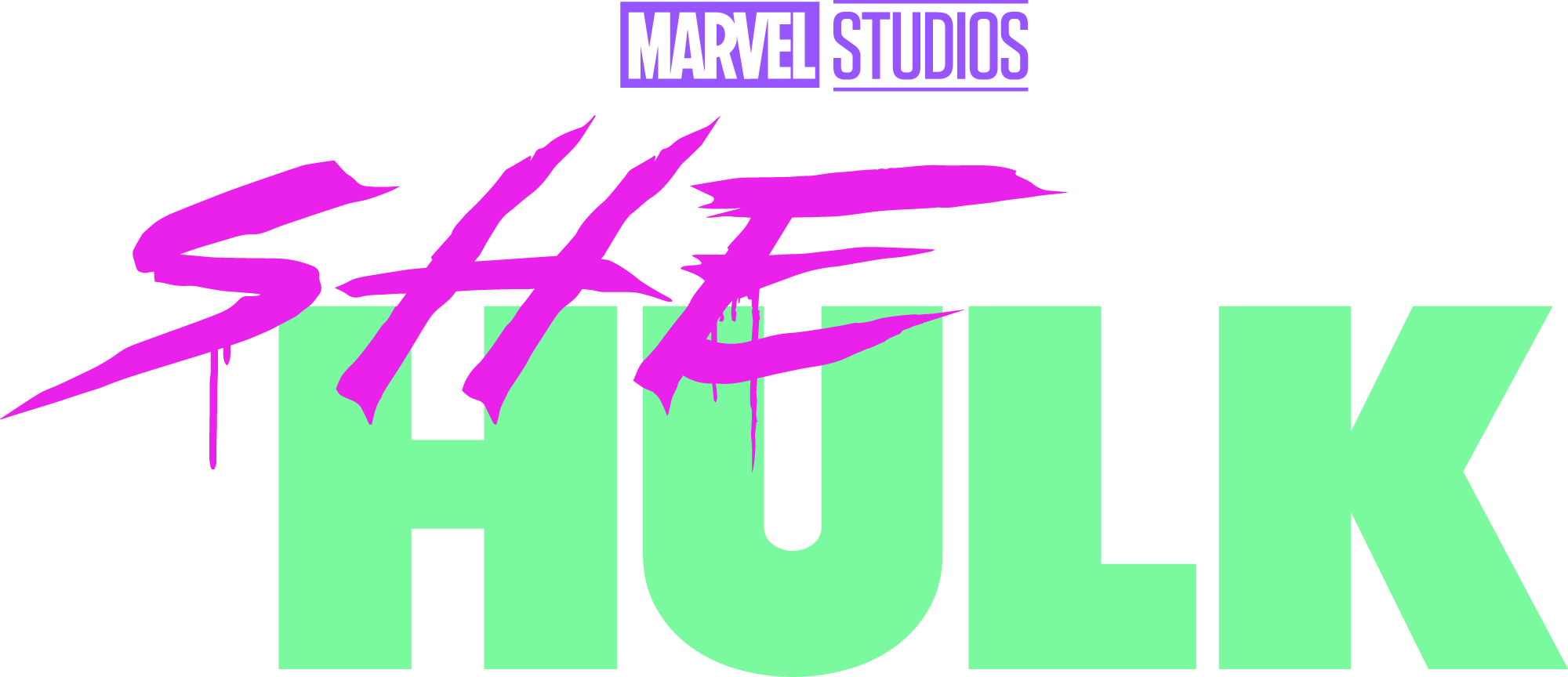 She-Hulk-Multi-Color-Logo-Vector