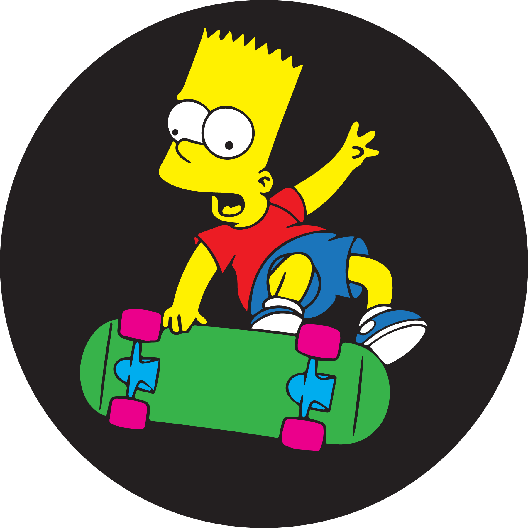 Simpsons-Bart-Logo-Vector