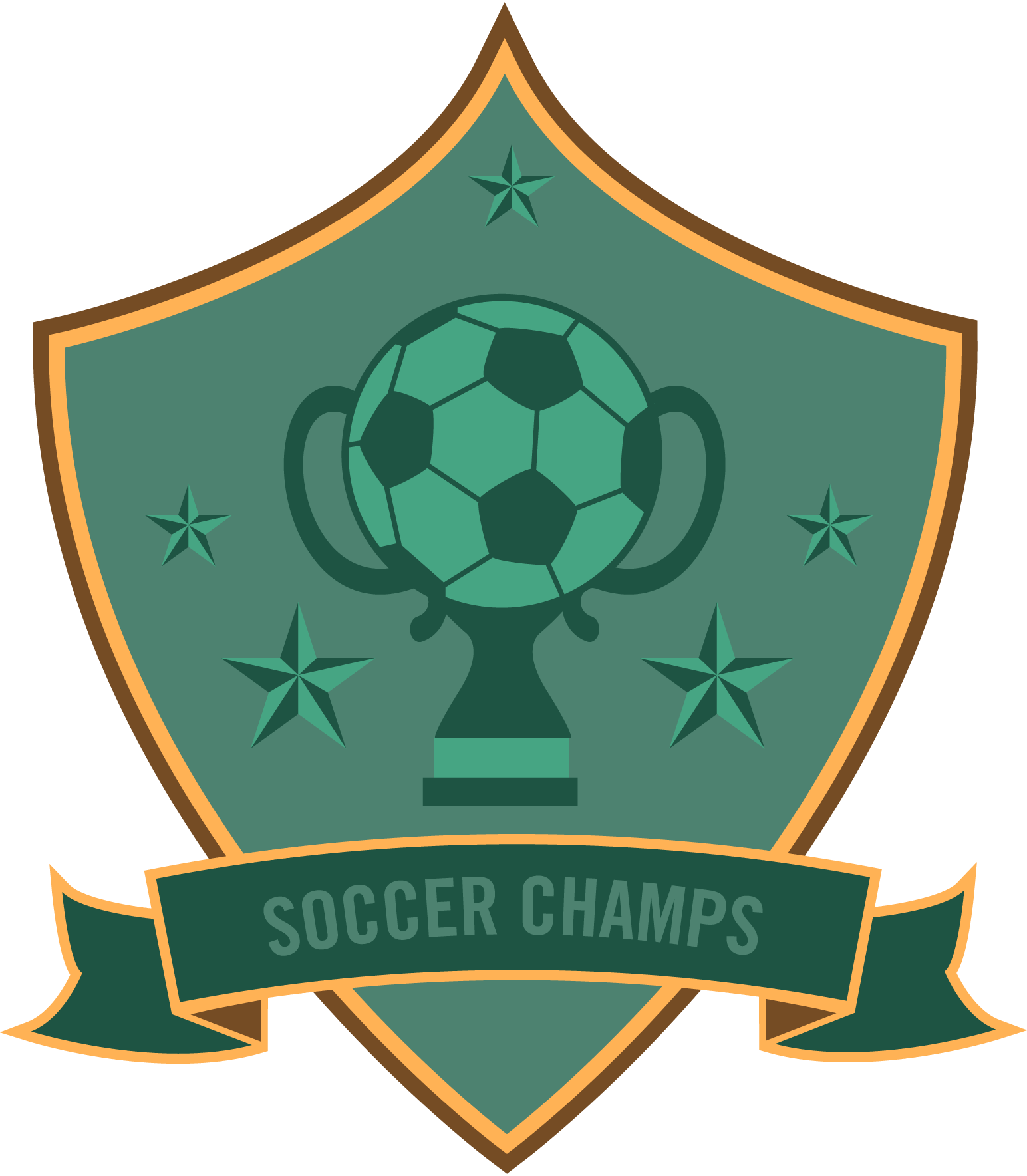 Soccer-champs-sheild-football-club-Logo-Vector