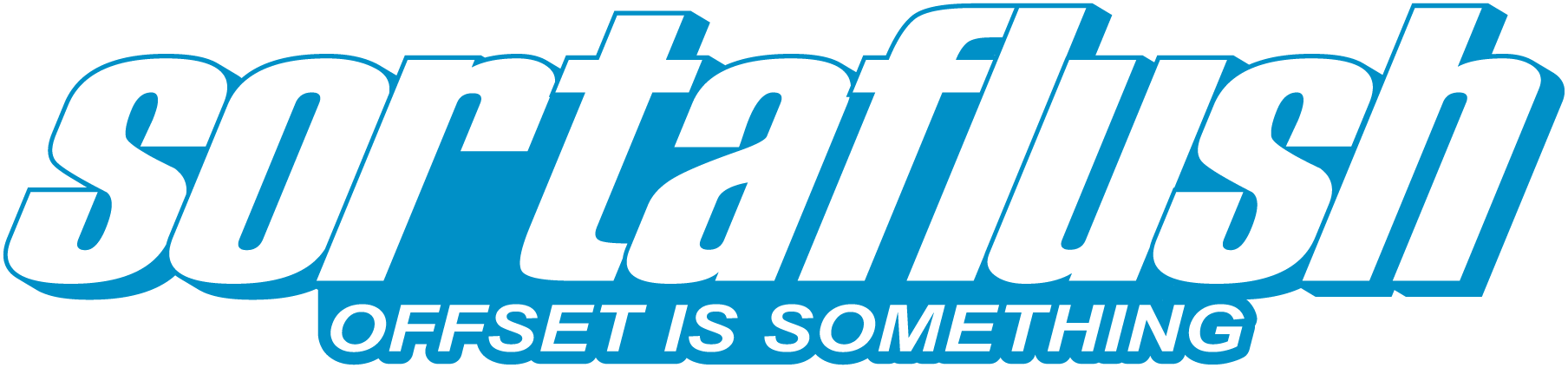 Sortaflush—Offset-is-something-Logo-Vector