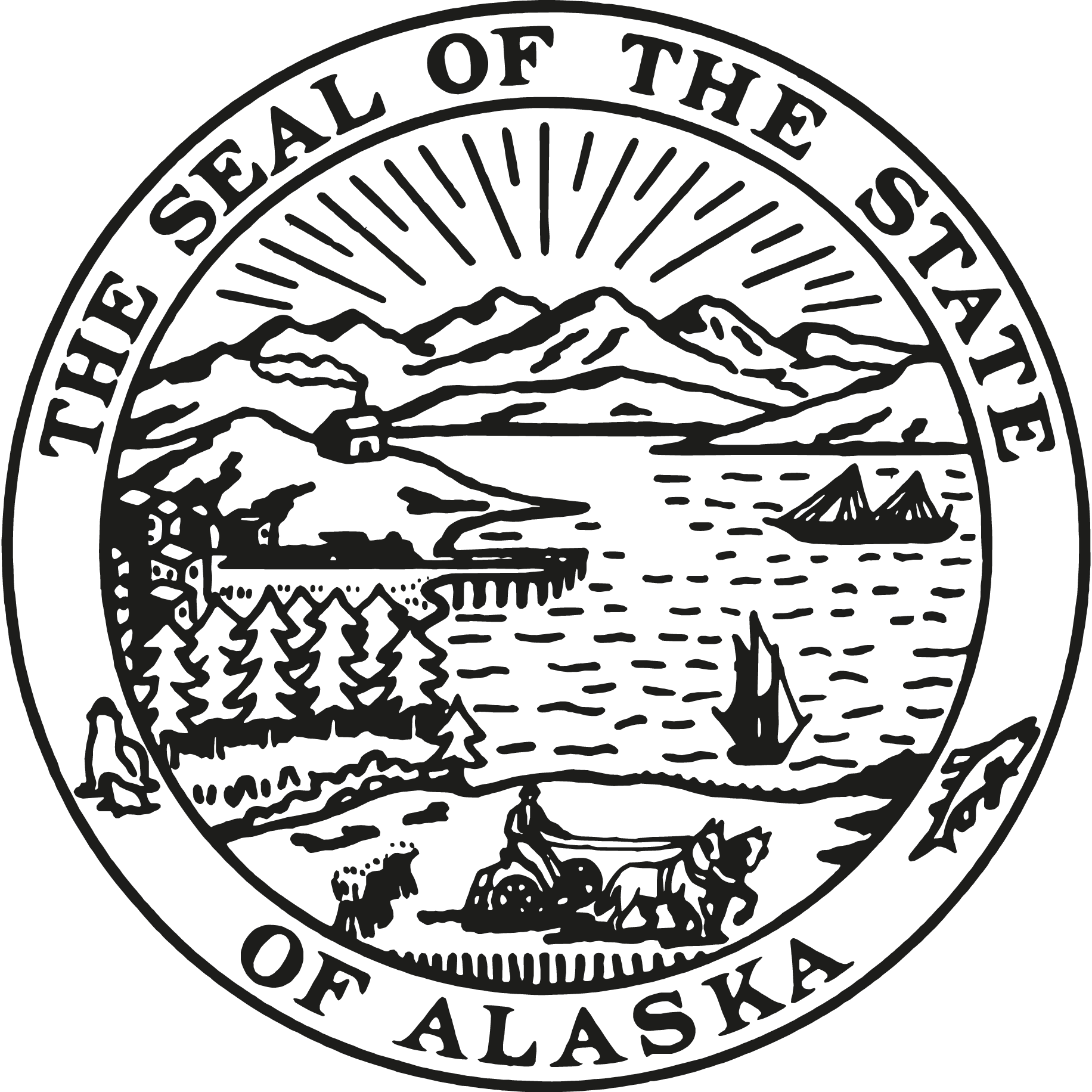 State-Seal-Of-Alaska-Logo-Vector