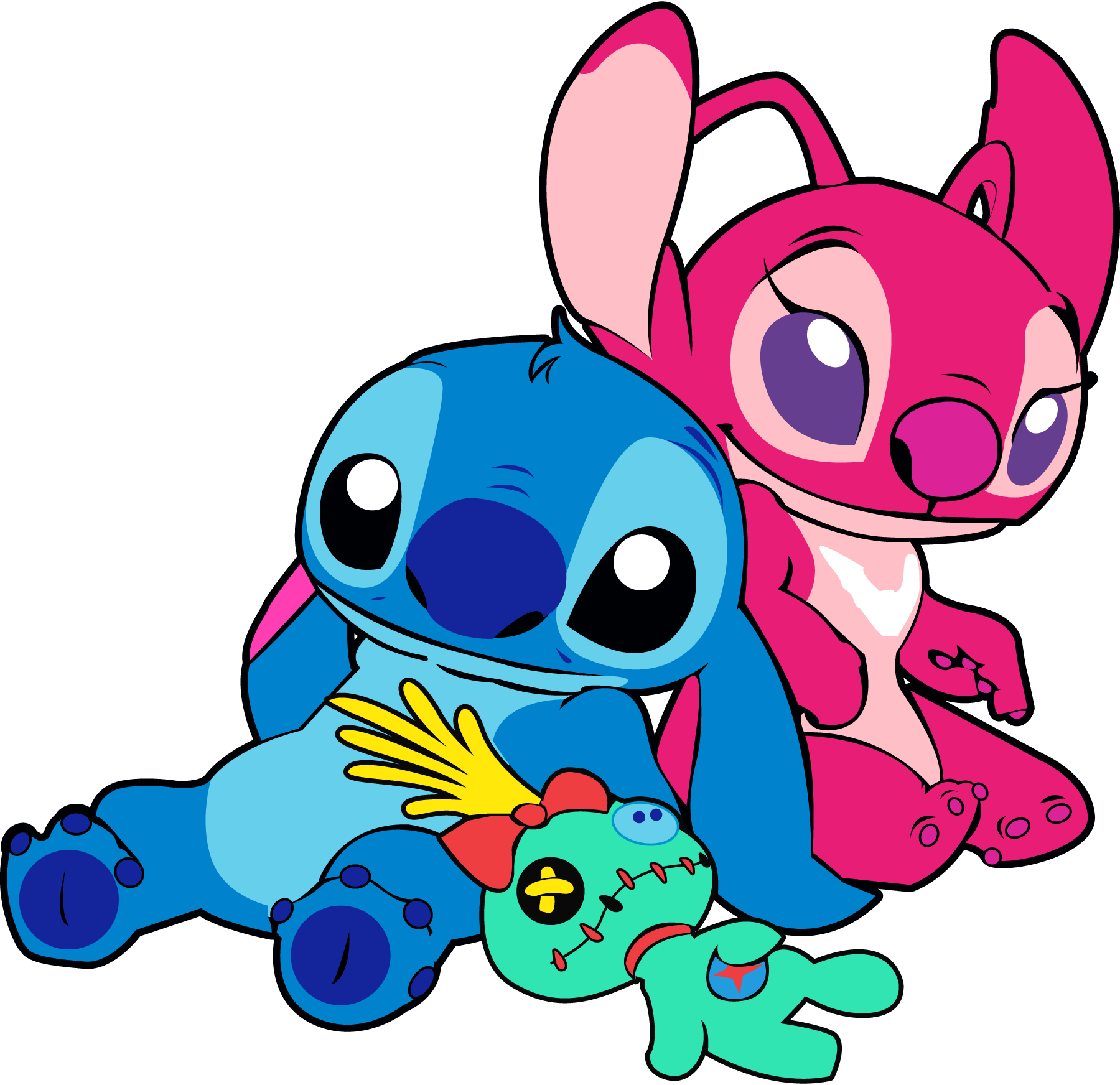 Stitch-and-Angel-Logo-Vector