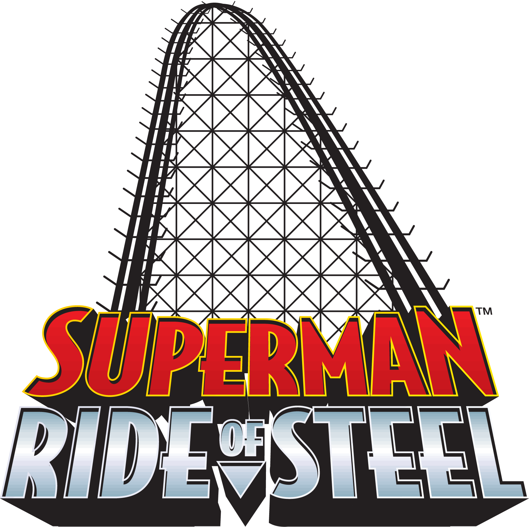Superman-Ride-of-Steel-Logo-Vector