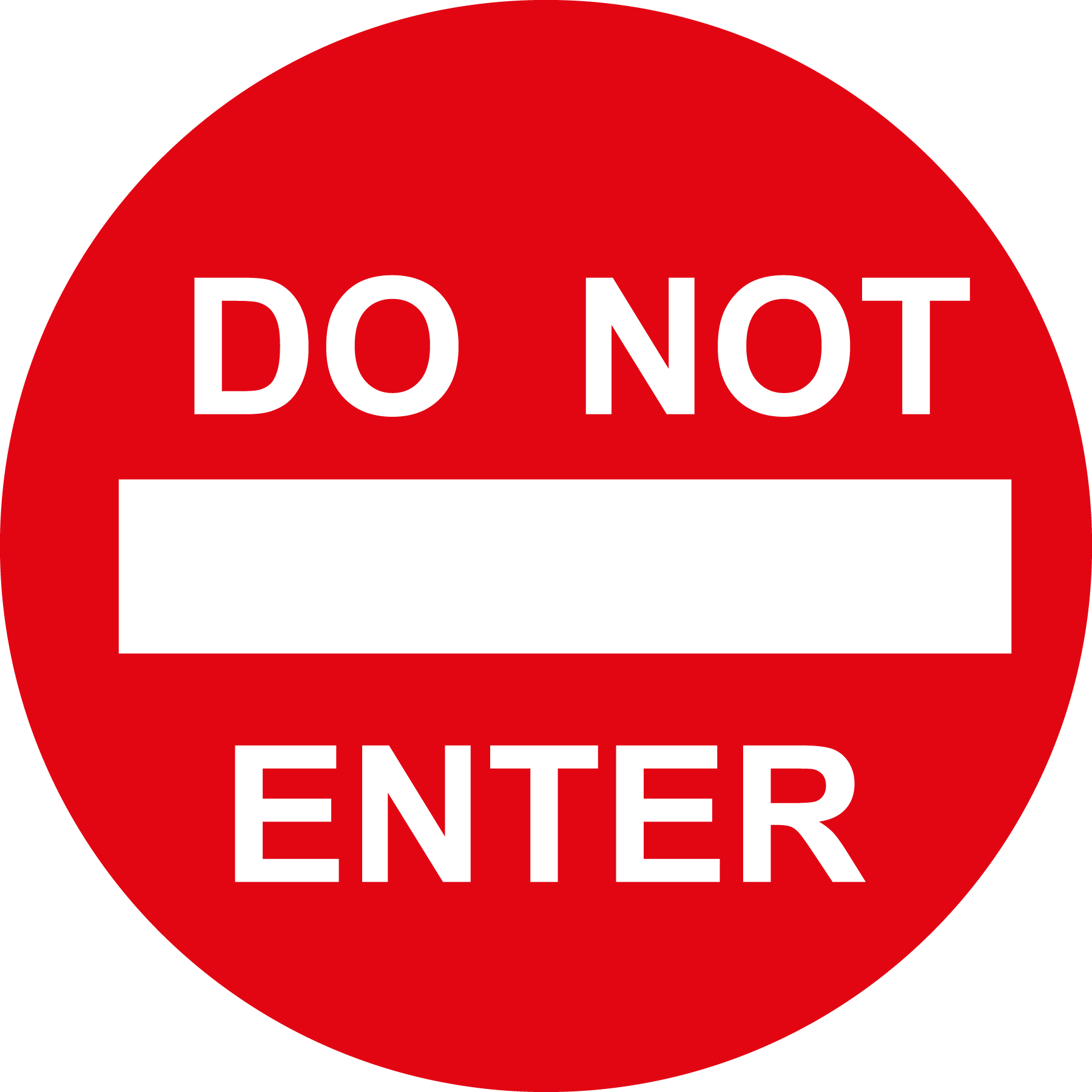TRAFFIC-SIGN-DO-NOT-ENTER-Logo-Vector