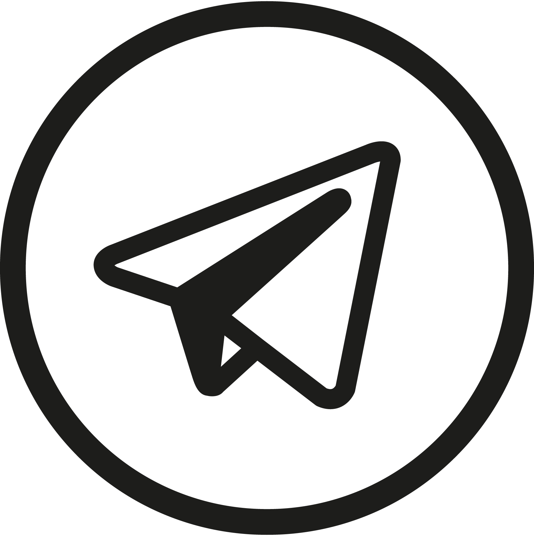 Telegram-(Minimal)-Logo-Vector