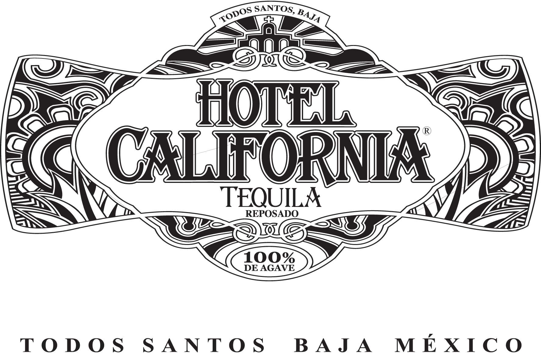 Tequila-Hotel-California-Logo-Vector