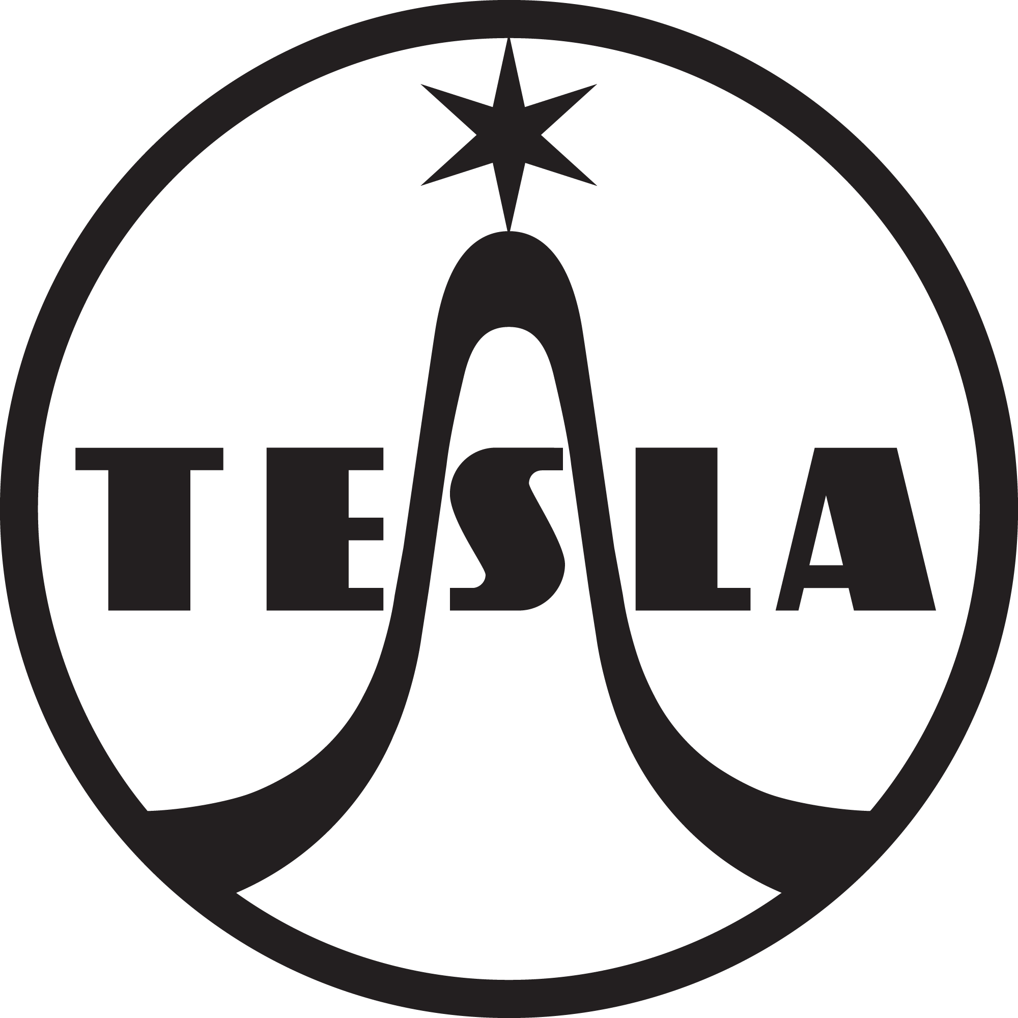 Tesla-Vintage-Logo-Vector