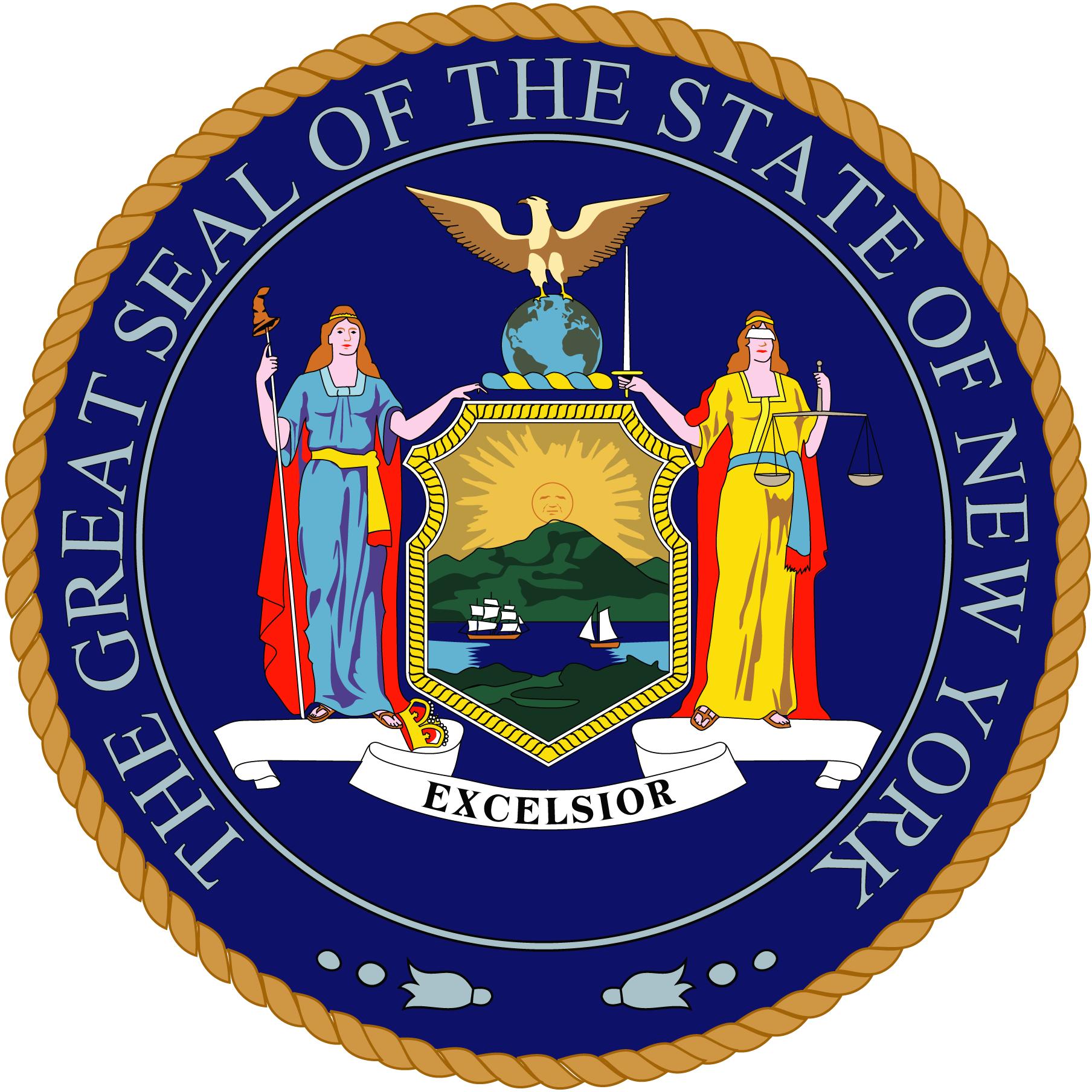 The-Great-Seal-Of-The-State-Of-New-York-Logo-Vector