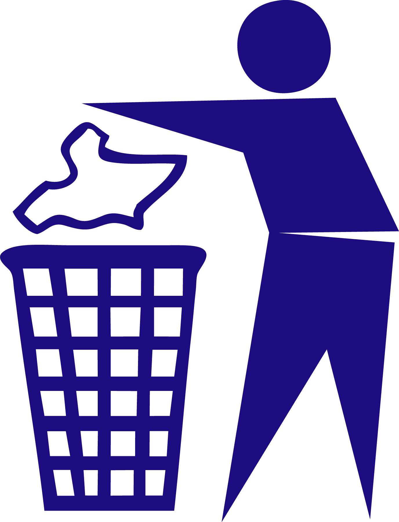 Throw-Away-Your-Trash-Logo-Vector