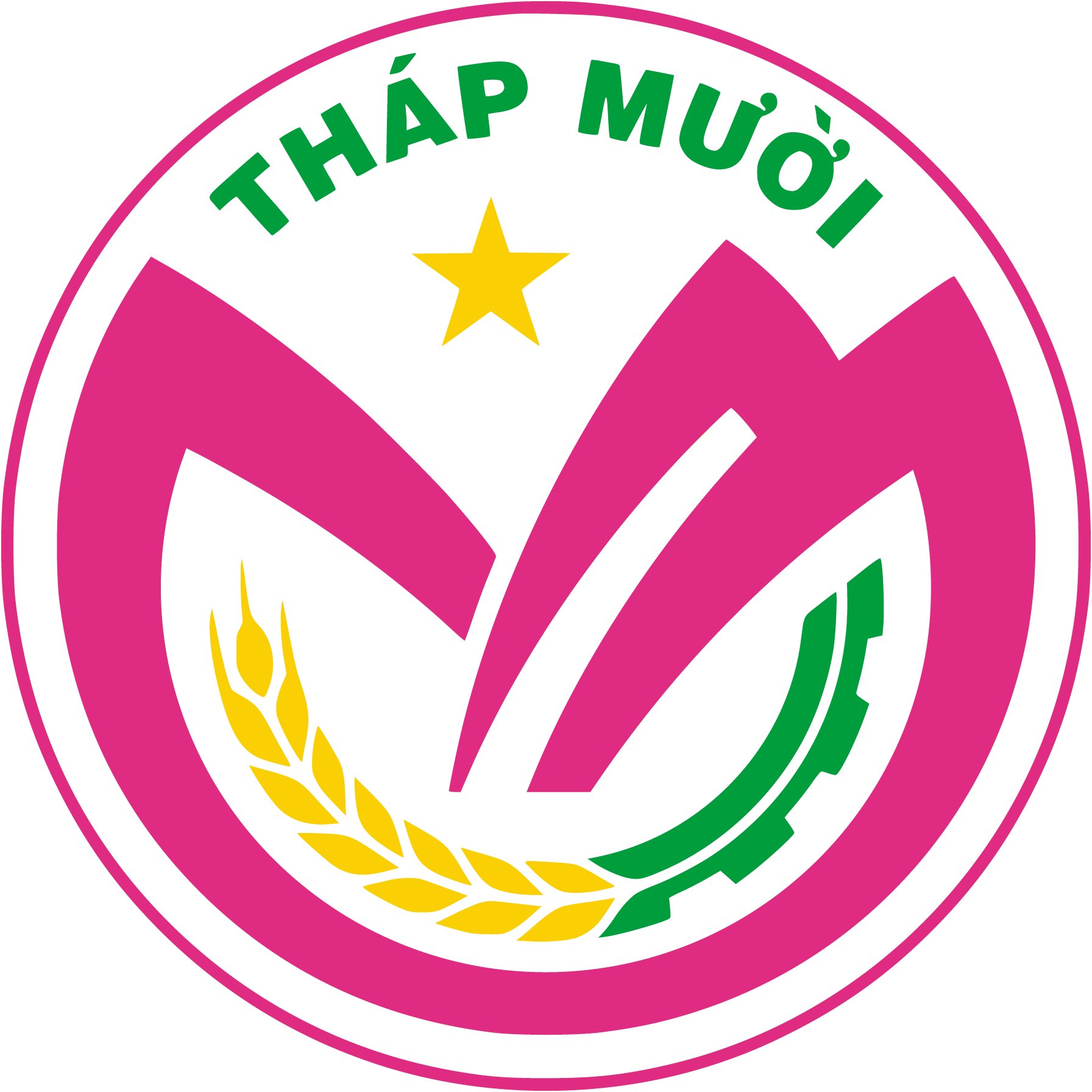 Tháp-Mười-Logo-Vector