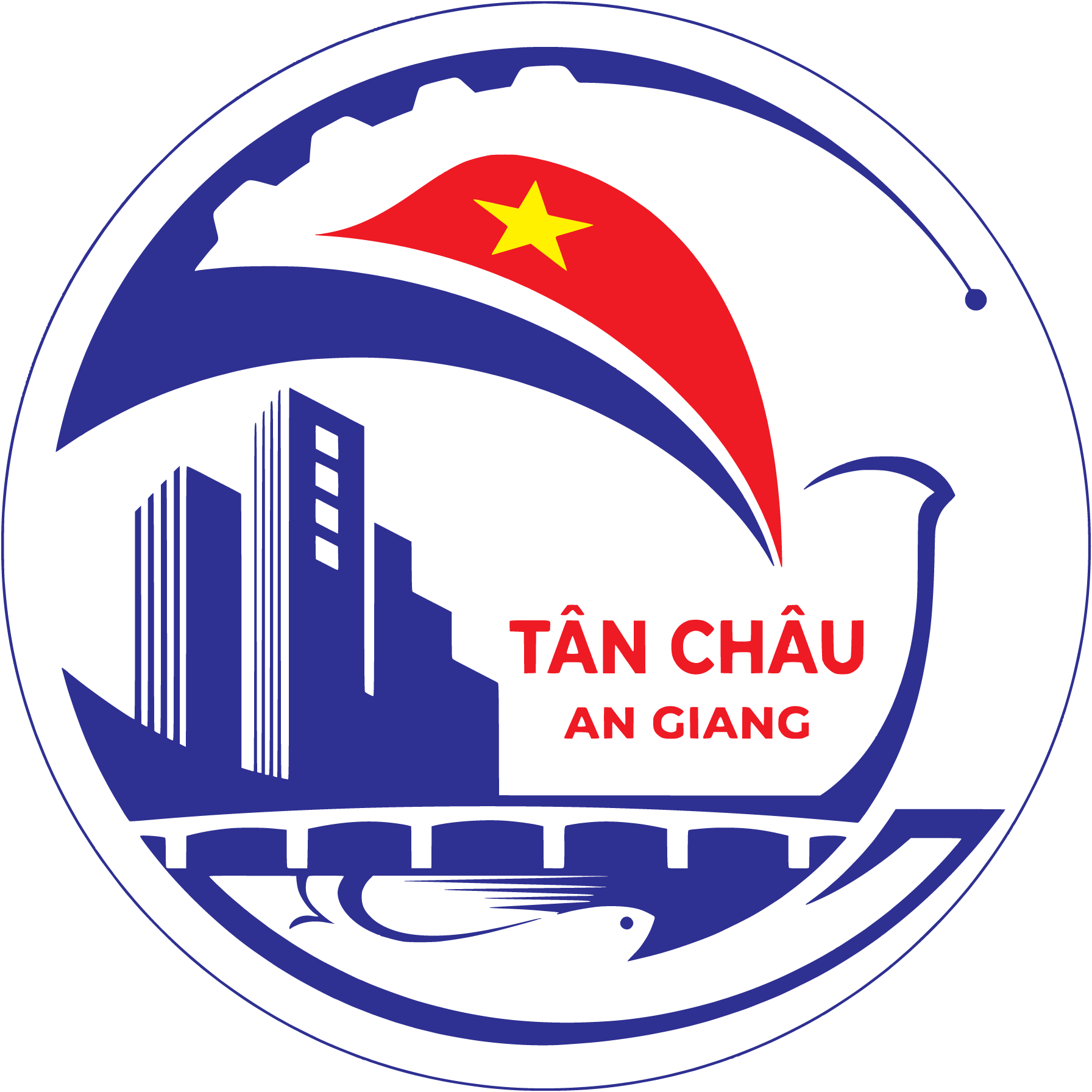 Thị-xã-Tân-Châu-Logo-Vector