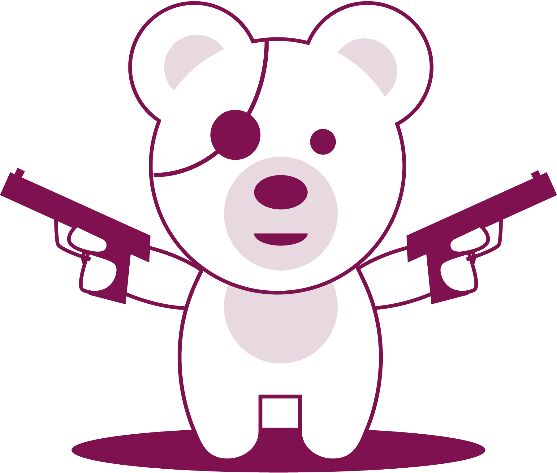 Tough-Teddy-Logo-Vector