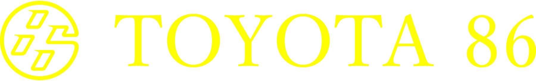 Toyota-86-yellow-Logo-Vector