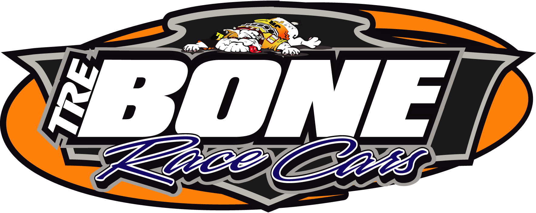 Tre-Bone-Race-Cars-Logo-Vector
