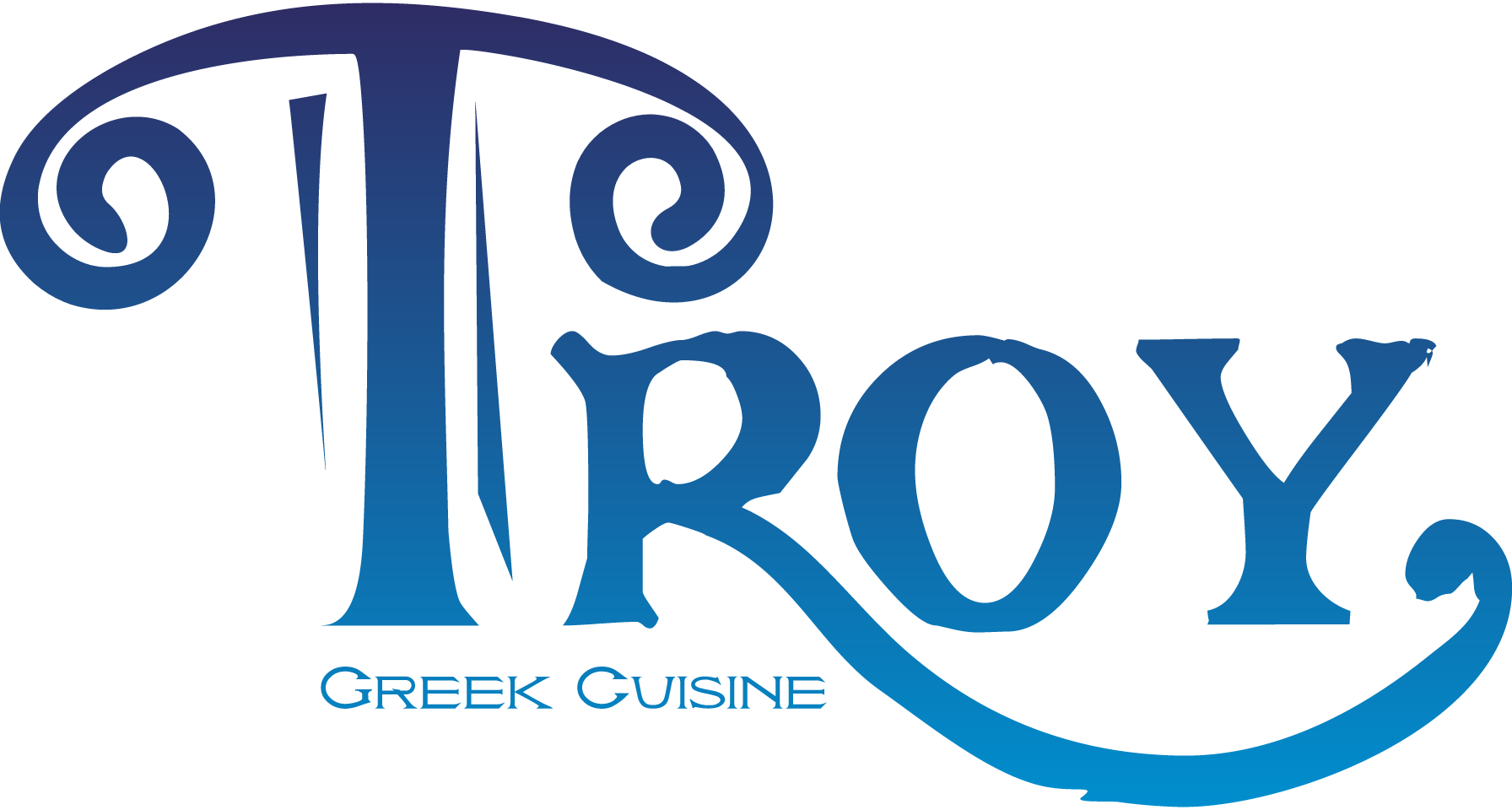 Troy-Greek-Cuisine-Logo-Vector