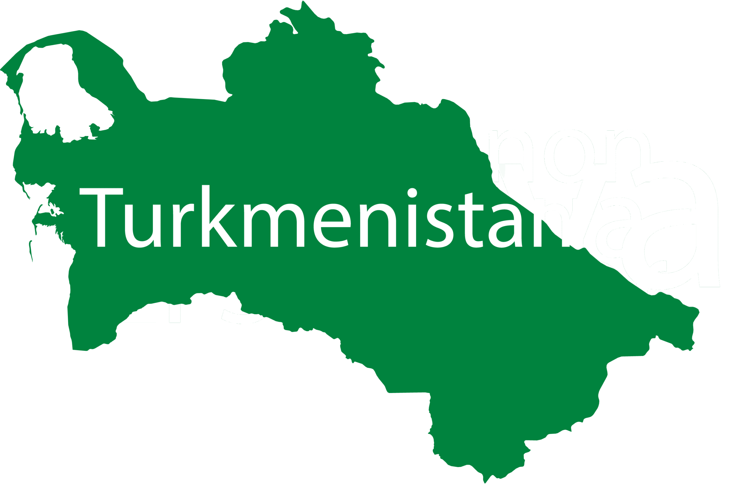 Turkmenistan-Map-Vector