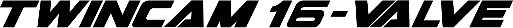 Twin-Cam-16-Valve-Logo-Vector
