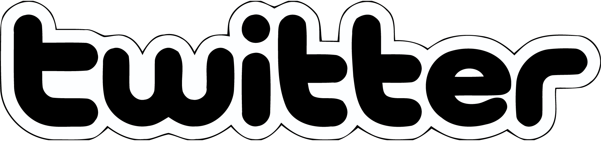 Twitter-Black-Letter-Logo-Vector