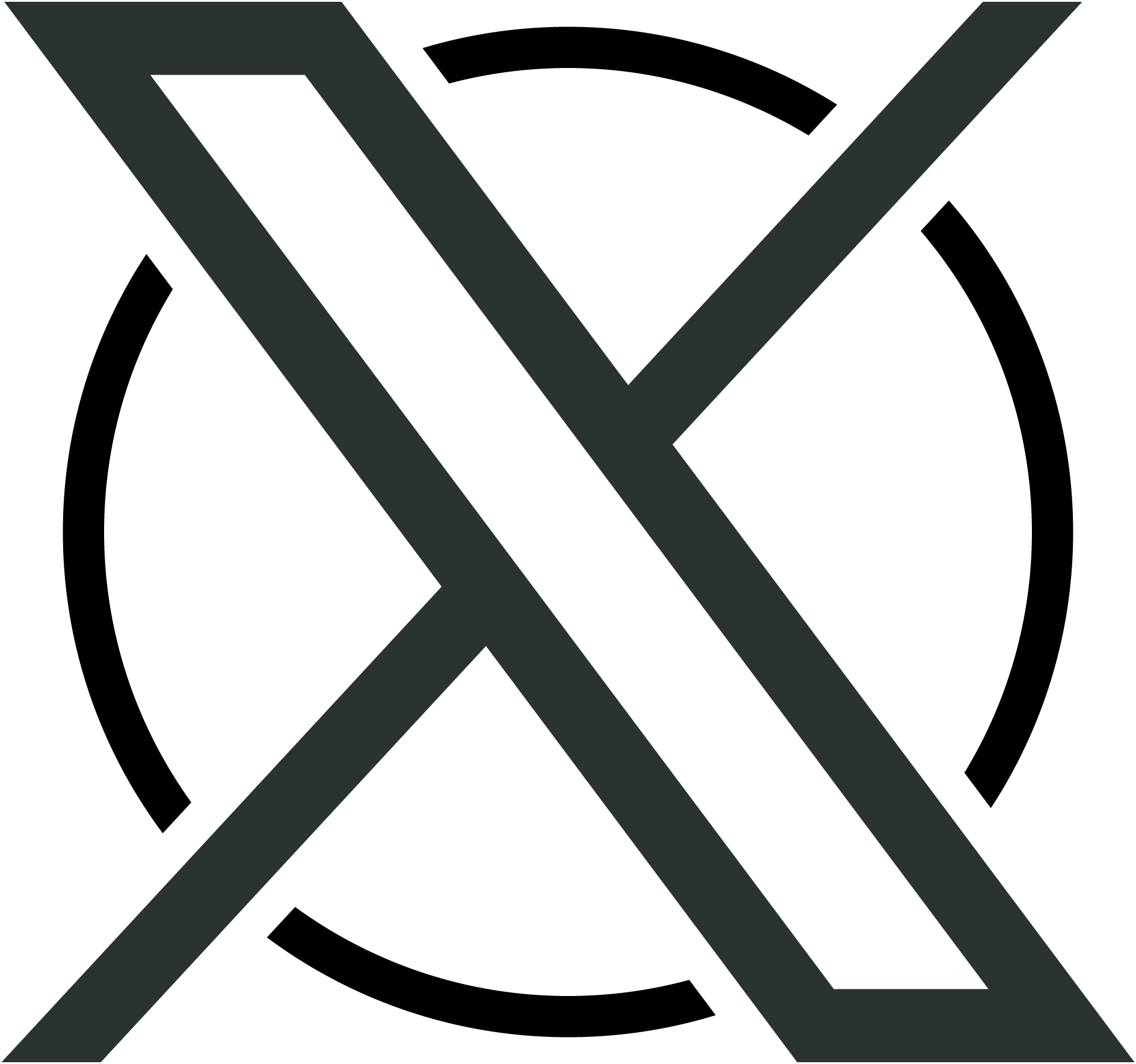 Twitter-X-Black-Icon-Vector