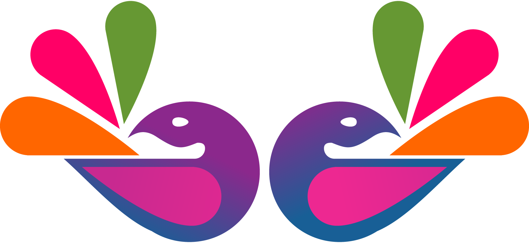 Two-Peacock-Logo-Vector