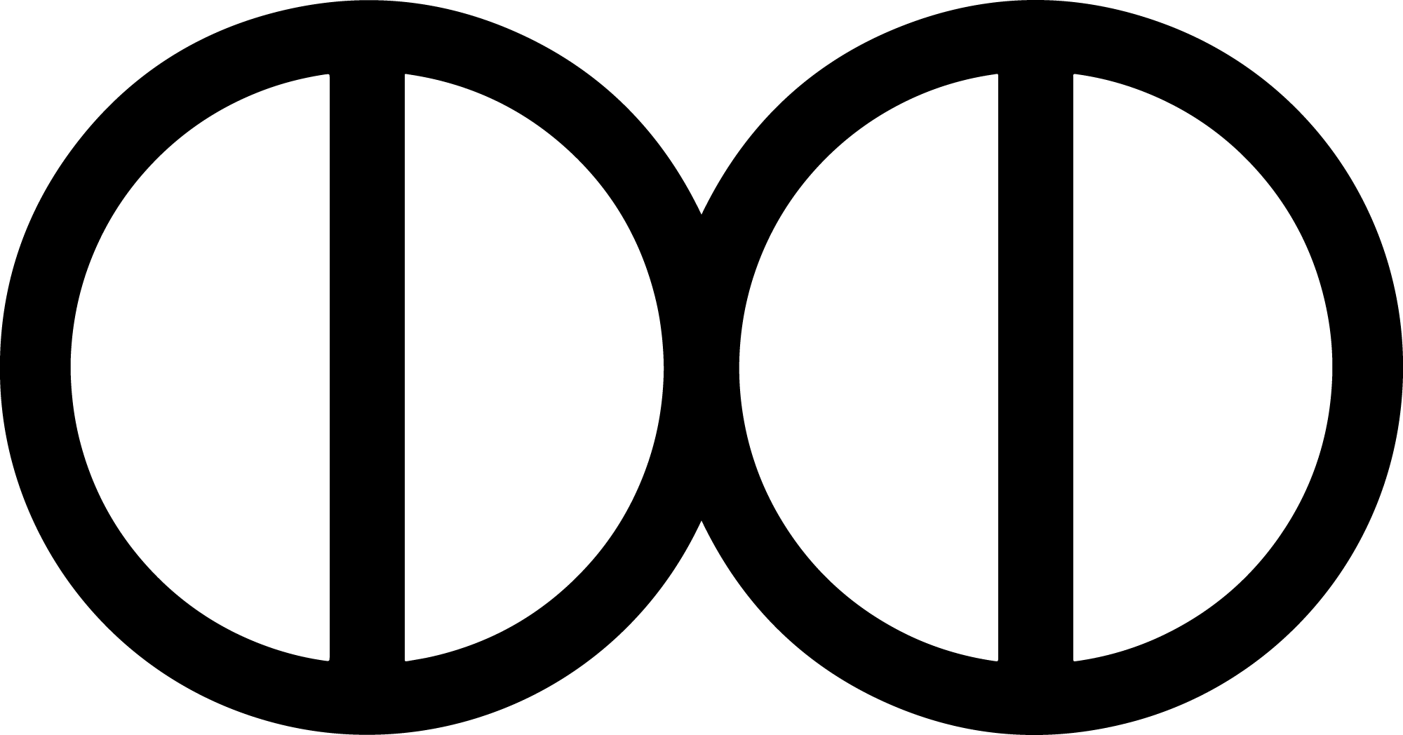 Two-circles-and-bars-Ukrainian-National-Party-Logo-Vector