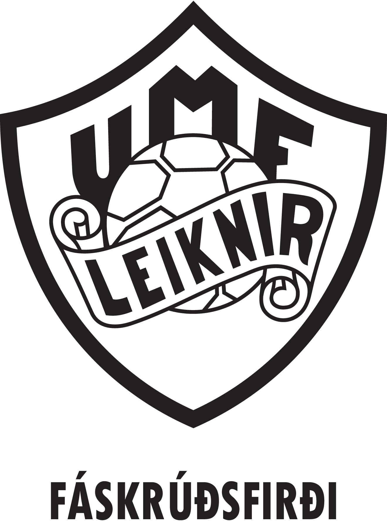 UMF-Leiknir-Faskrudsfjordur-Logo-Vector